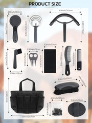 Inoreal herramientas de grooming, masaje suave para un cepillado cómodo.
