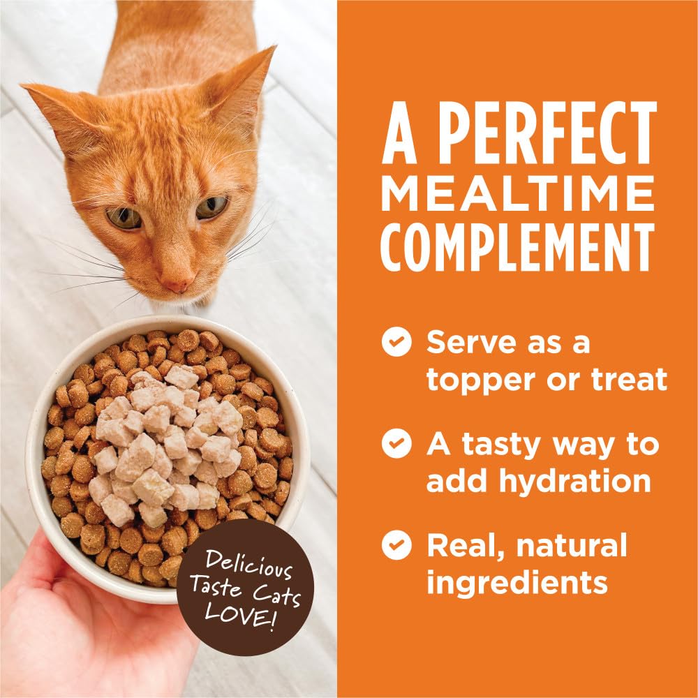 Instinct Healthy Cravings con ingredientes reales, proteína de alta calidad para gatos activos.
