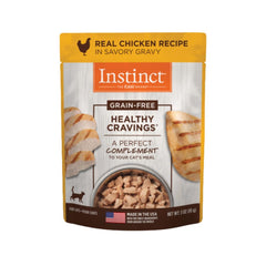 Instinct Healthy Cravings: pollo real en bolsas, complemento sabroso para la comida diaria.