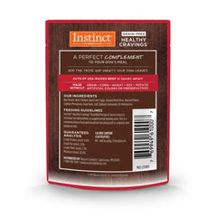 Instinct Healthy Cravings sin granos, opción limpia para la dieta del perro.