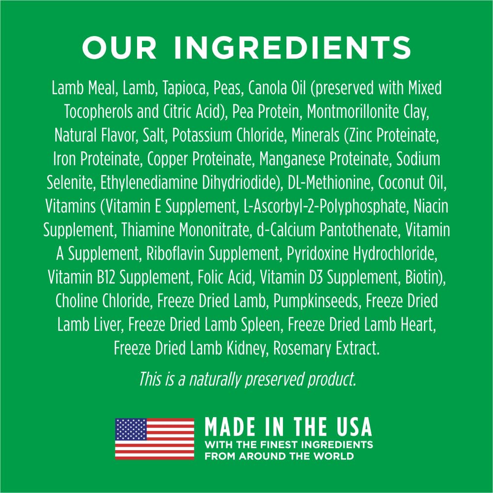 Instinct hecho en Estados Unidos con ingredientes de calidad.