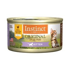 Instinct Kitten Pate Pollo: lata de 24, textura suave para gatitos en crecimiento