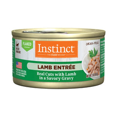 Instinct: envase frontal de la lata, opción de alta calidad para gatos.