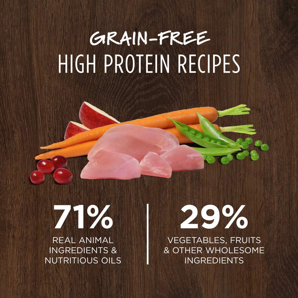 Instinct Original 71% de ingredientes animales y aceites para nutrición concentrada