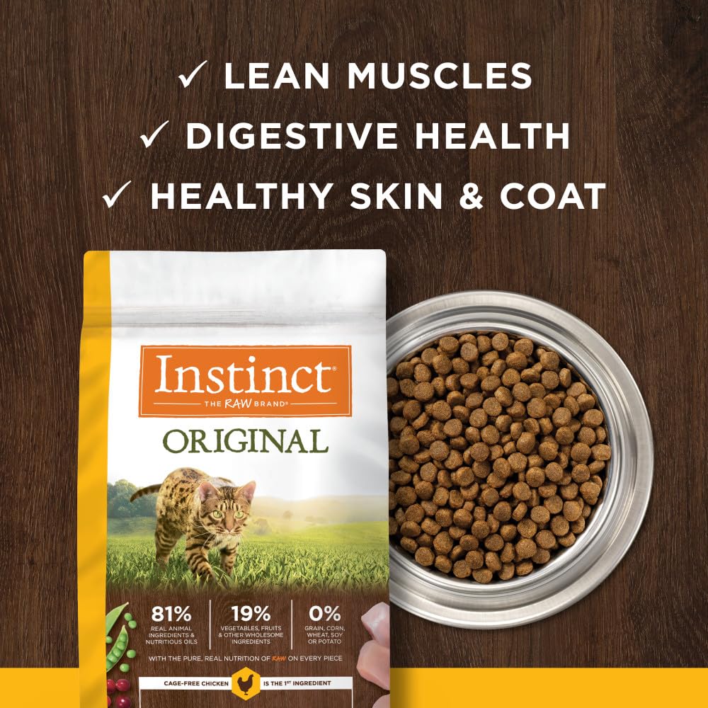 Instinct Original, antioxidantes para apoyar el sistema inmunitario del gato.