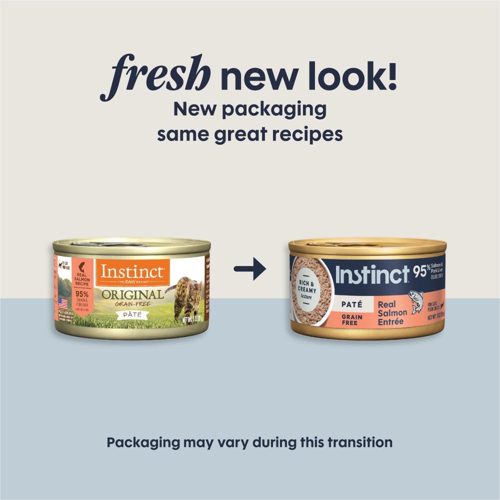 Envase de Instinct Original Pate Gato, paquete de 24 para conveniencia diaria