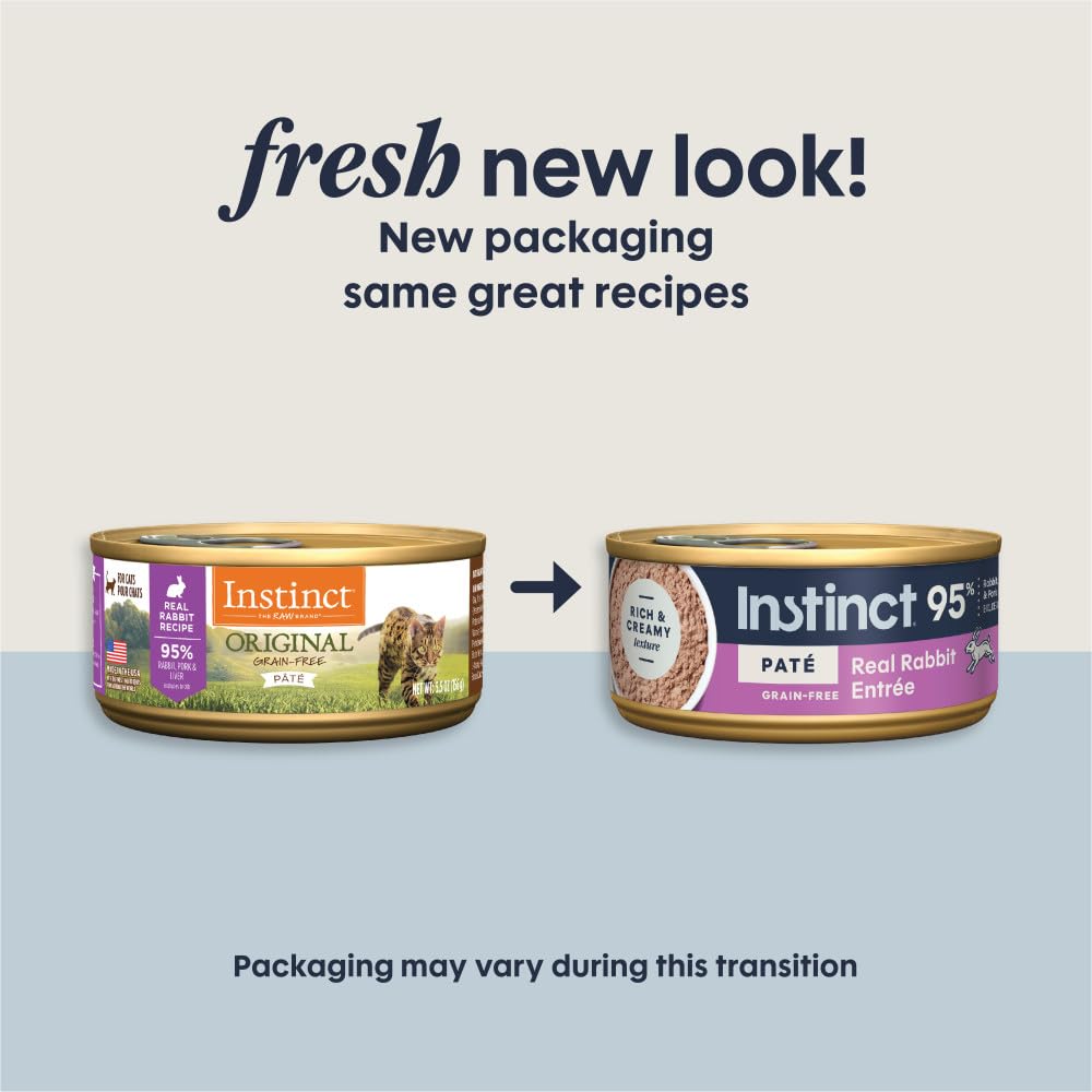 Instinct Original Conejo Real: primer ingrediente conejo para proteína de calidad.