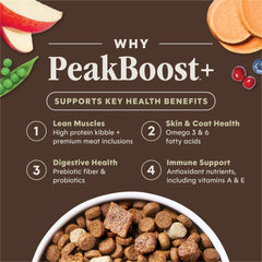 Instinct PeakBoost: piezas proteicas en cinco componentes para variedad en cada comida