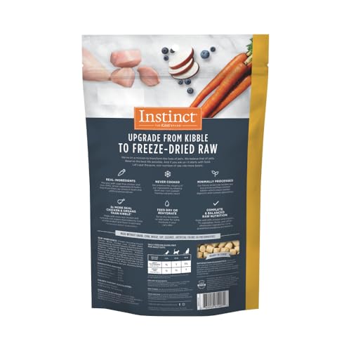 Instinct alta proteina con carne y organos 93 por ciento favorece desarrollo muscular