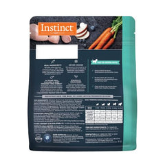Instinct Puppy FreshDried Bites: etiqueta detalle, destaca proteína real y crecimiento