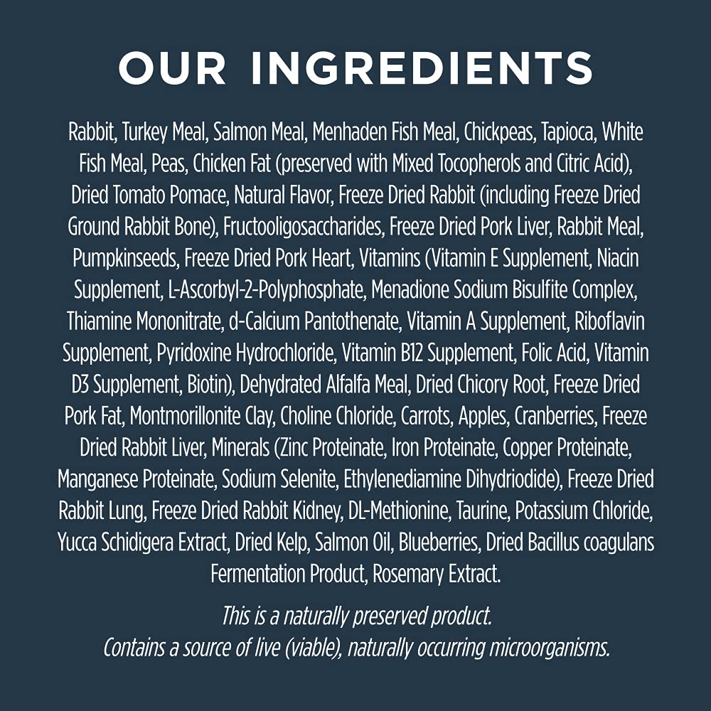 Instinct Raw Boost Elaborado en EE.UU., ingredientes seleccionados para una dieta completa.