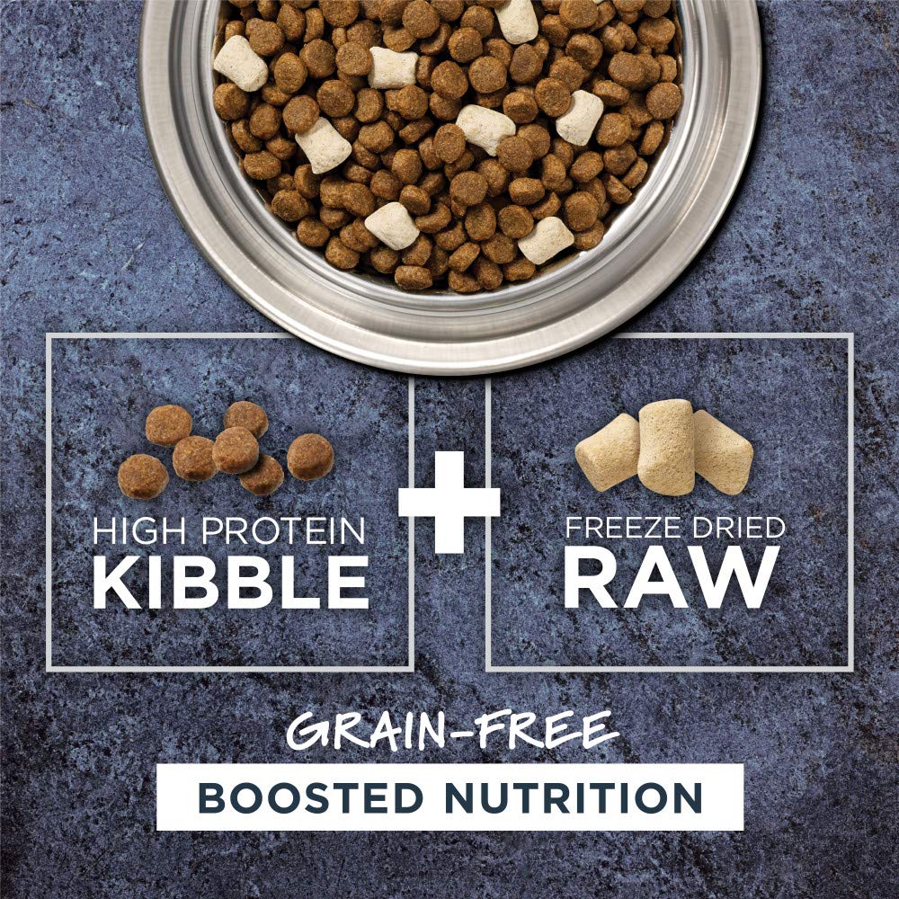 Instinct Raw Boost: frutas y verduras que aportan nutrientes naturales.