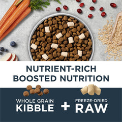 Instinct Raw Boost Light: trozos deshidratados que intensifican el sabor.