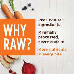 Instinct Raw Boost con semillas de chía: fibra y nutrición en cada bocado.