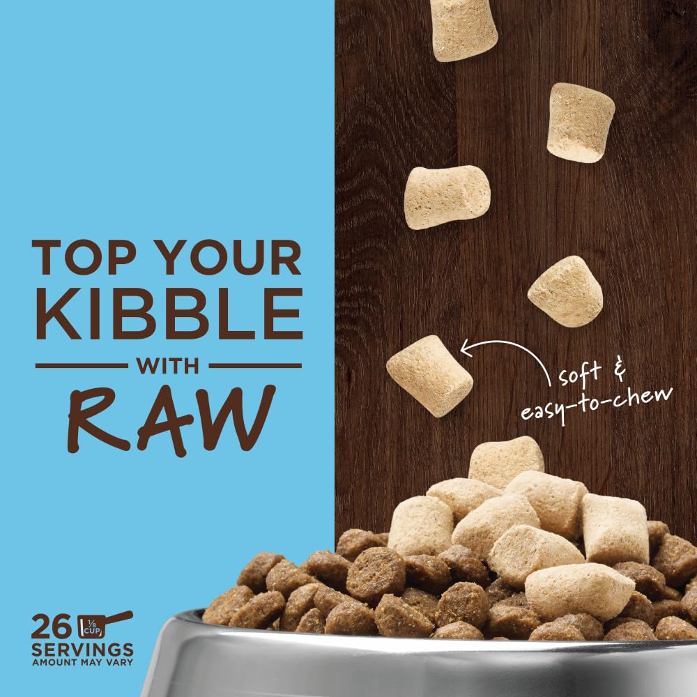 Instinct Raw Boost Mixers: mezcla de frutas y verduras naturales para una dieta equilibrada.
