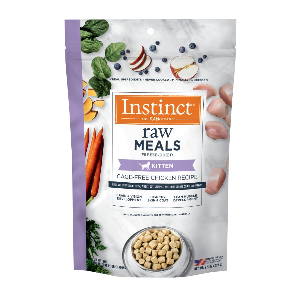 Instinct Gatitos Pollo, bolsa 9,5 oz para desarrollo saludable.
