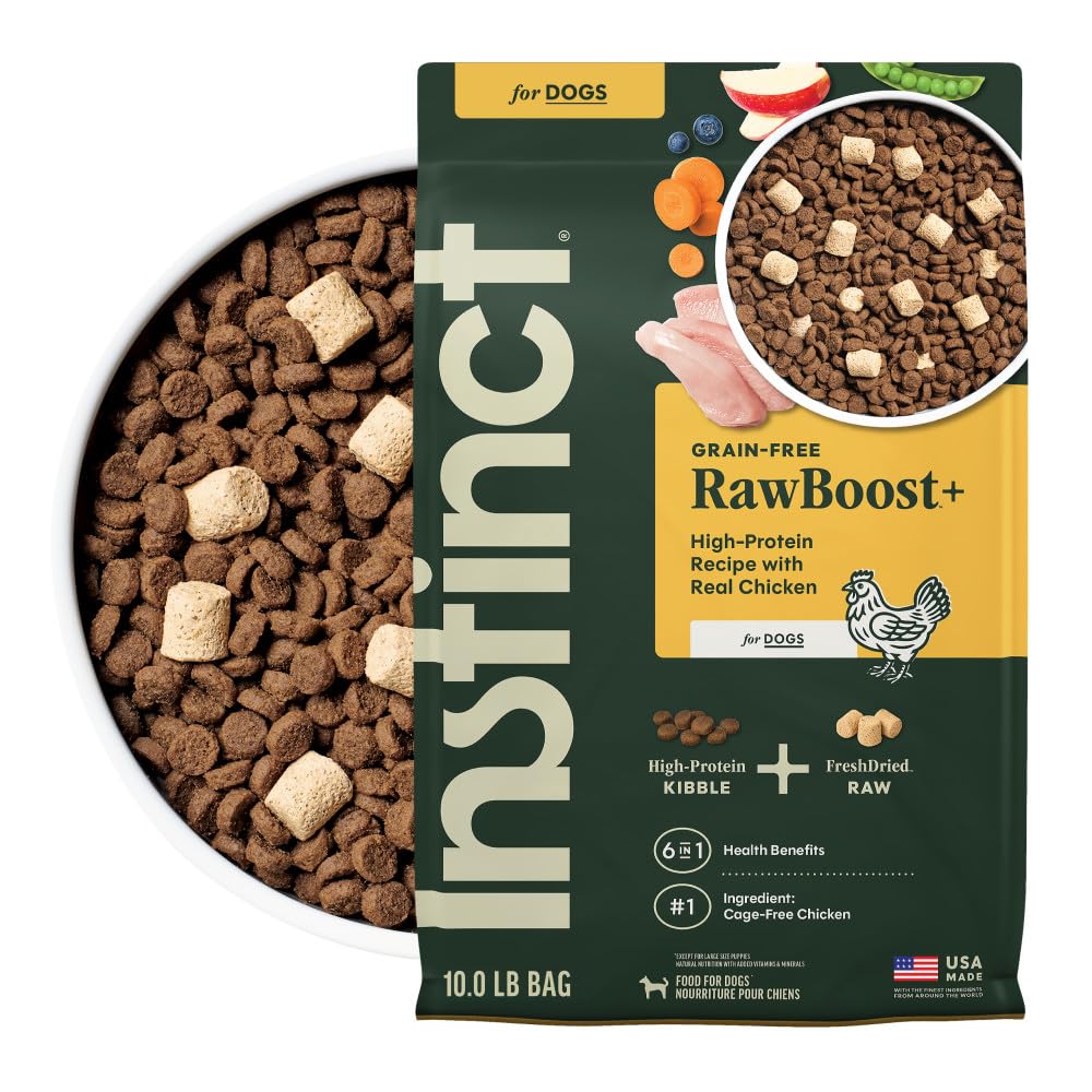 Instinct RawBoost: alimento seco para perro con pollo real y proteína de alta calidad