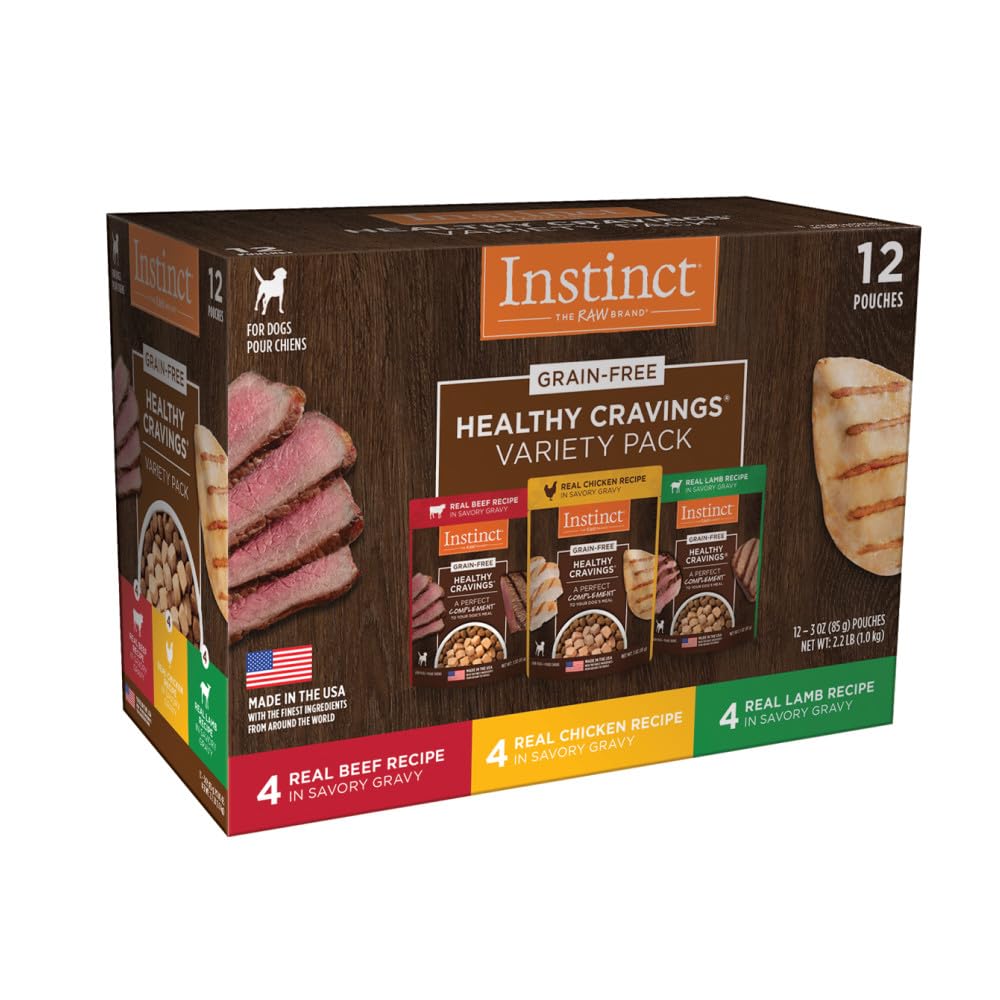 Instinct Antojos Saludables: res tierno en salsa, ideal para realzar la palatabilidad de la comida.