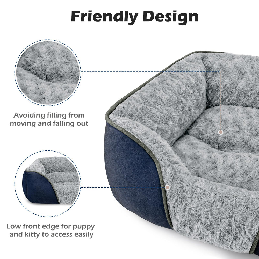 Cama INVENHO disponible en varias tallas para diferentes tamaños.