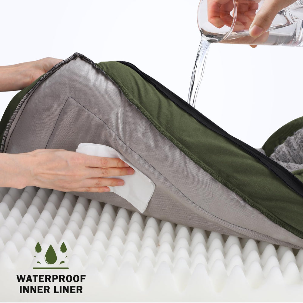 INVENHO cama para perro funda desmontable lavable, fácil limpieza
