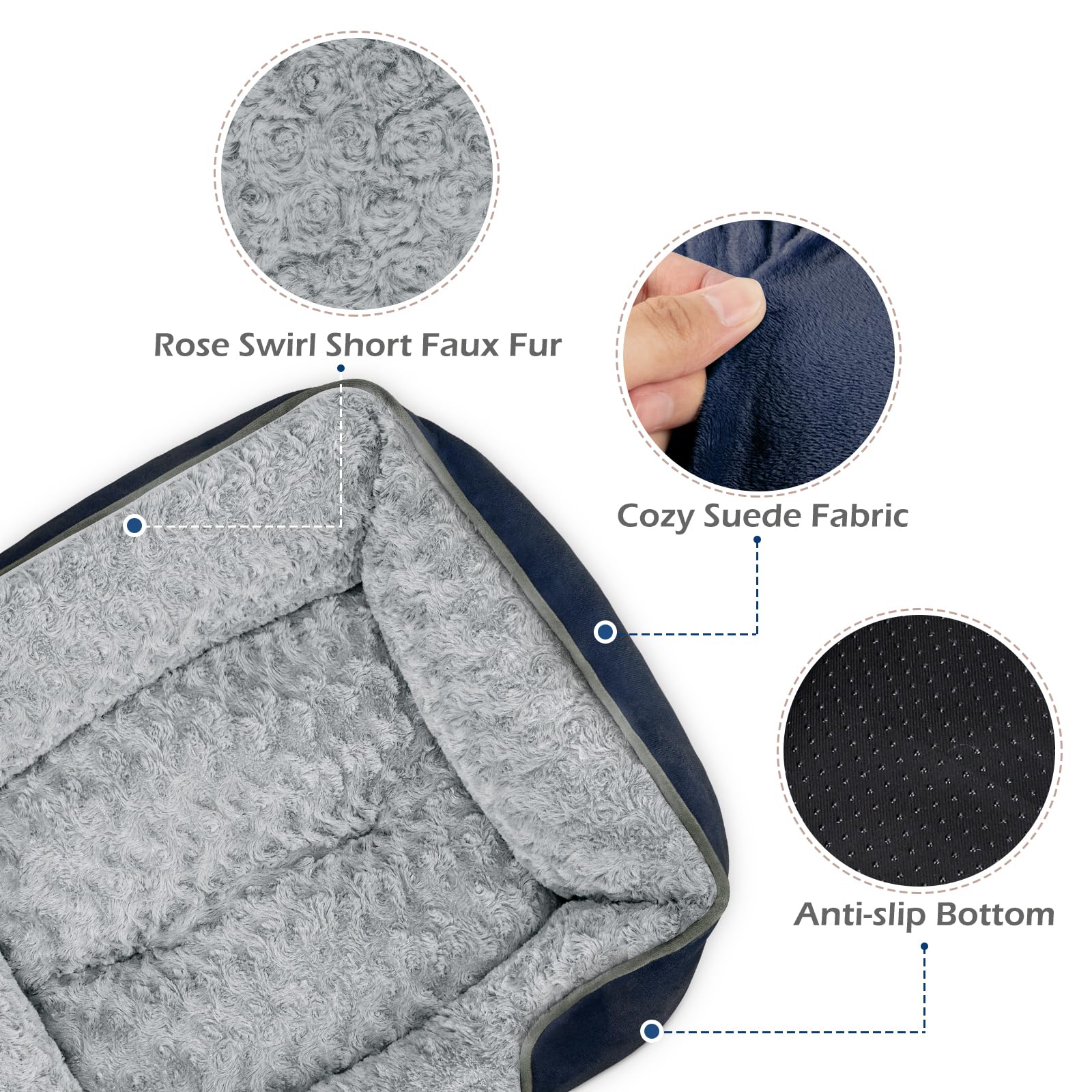 Funda lavable a máquina INVENHO, limpieza fácil