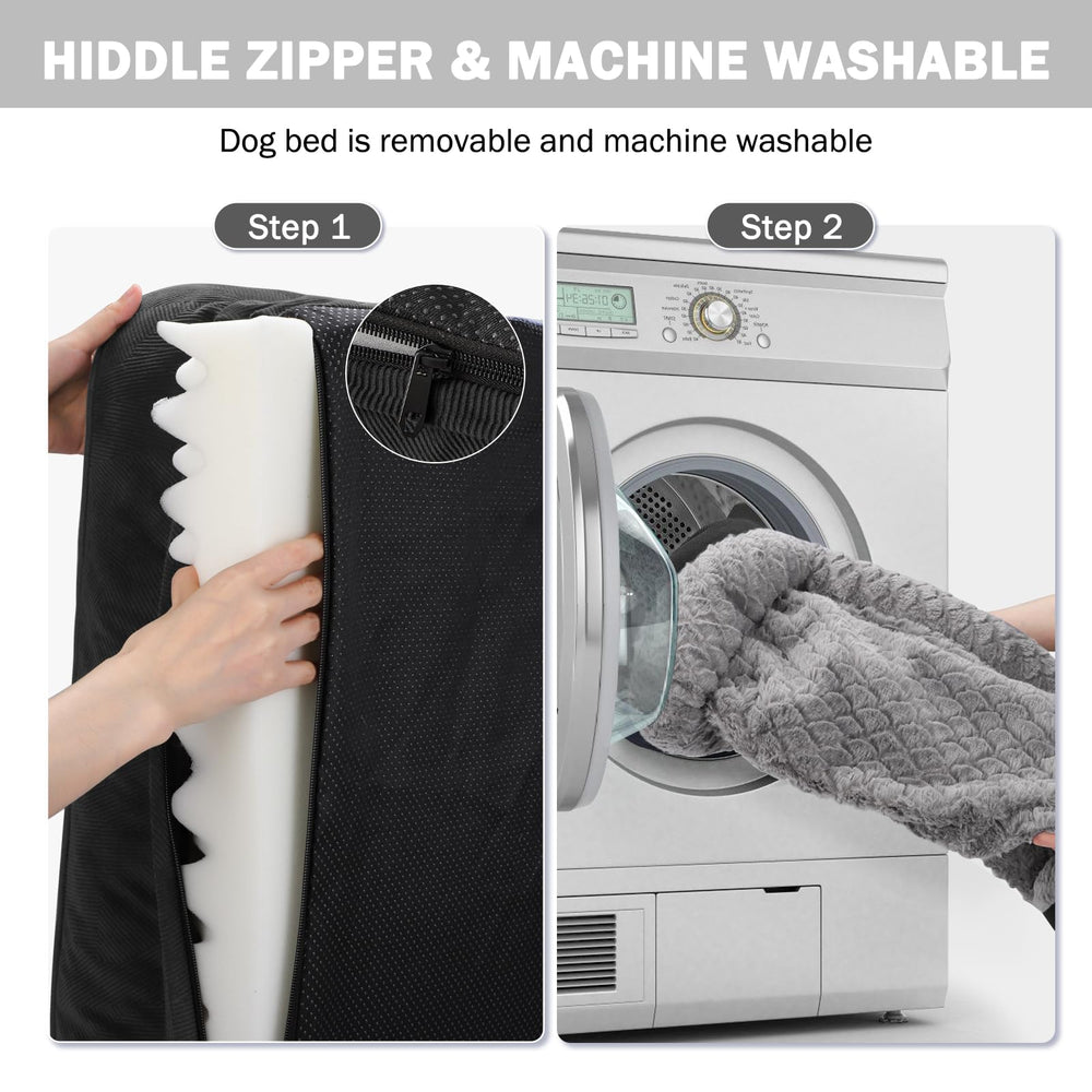 INVENHO cama grande base antideslizante para estabilidad en casa.