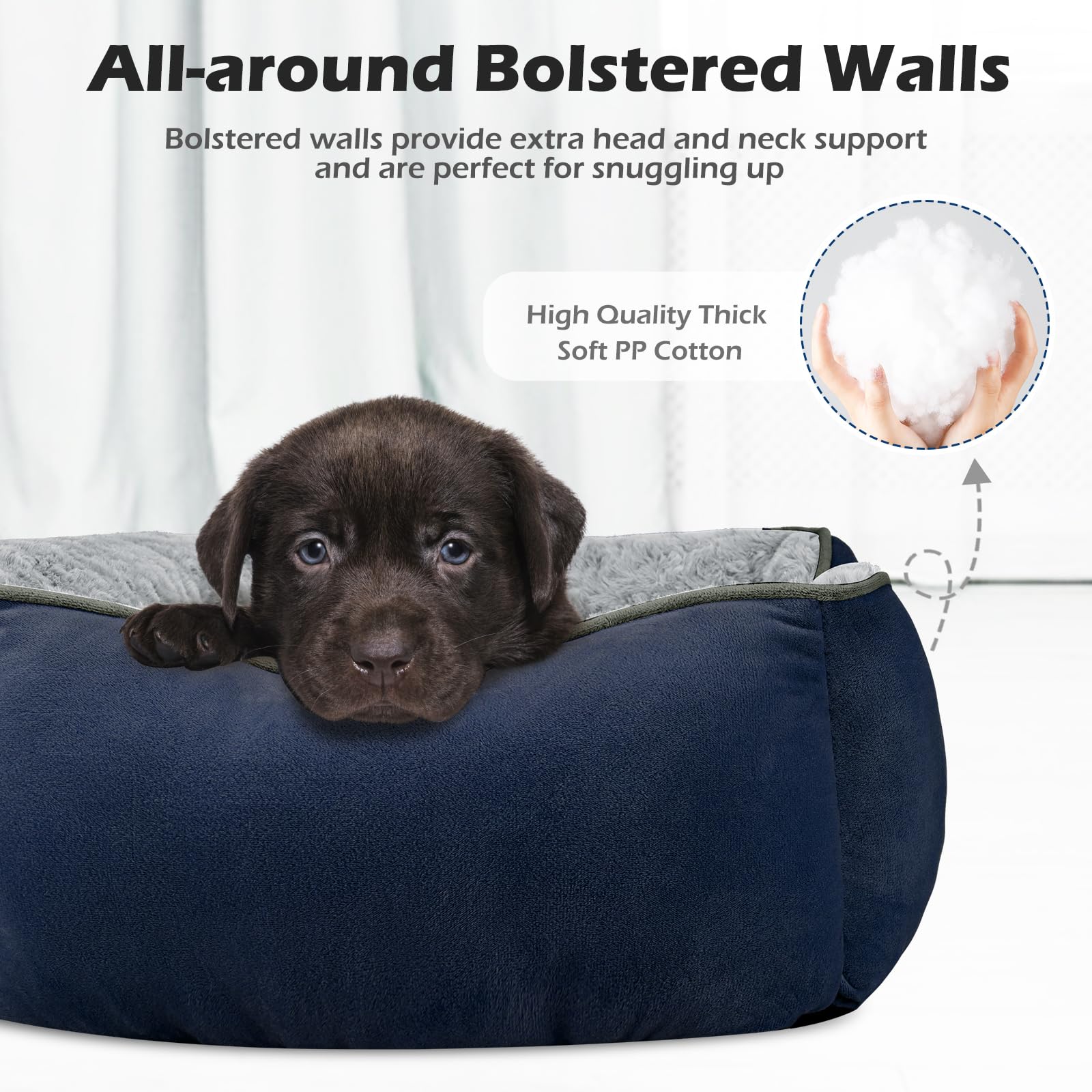 Cama INVENHO, material suave y cálido para días fríos.