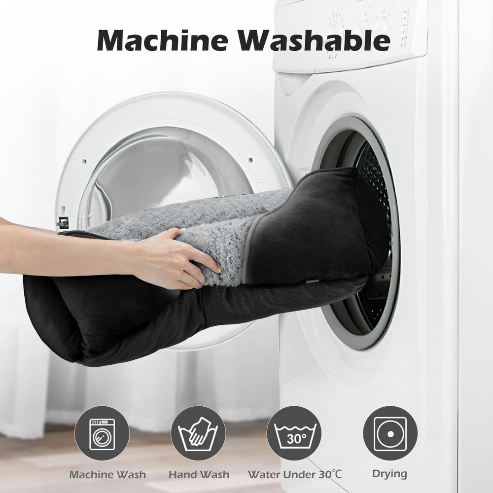 INVENHO cama perro mediana lavado a máquina, limpieza rápida.