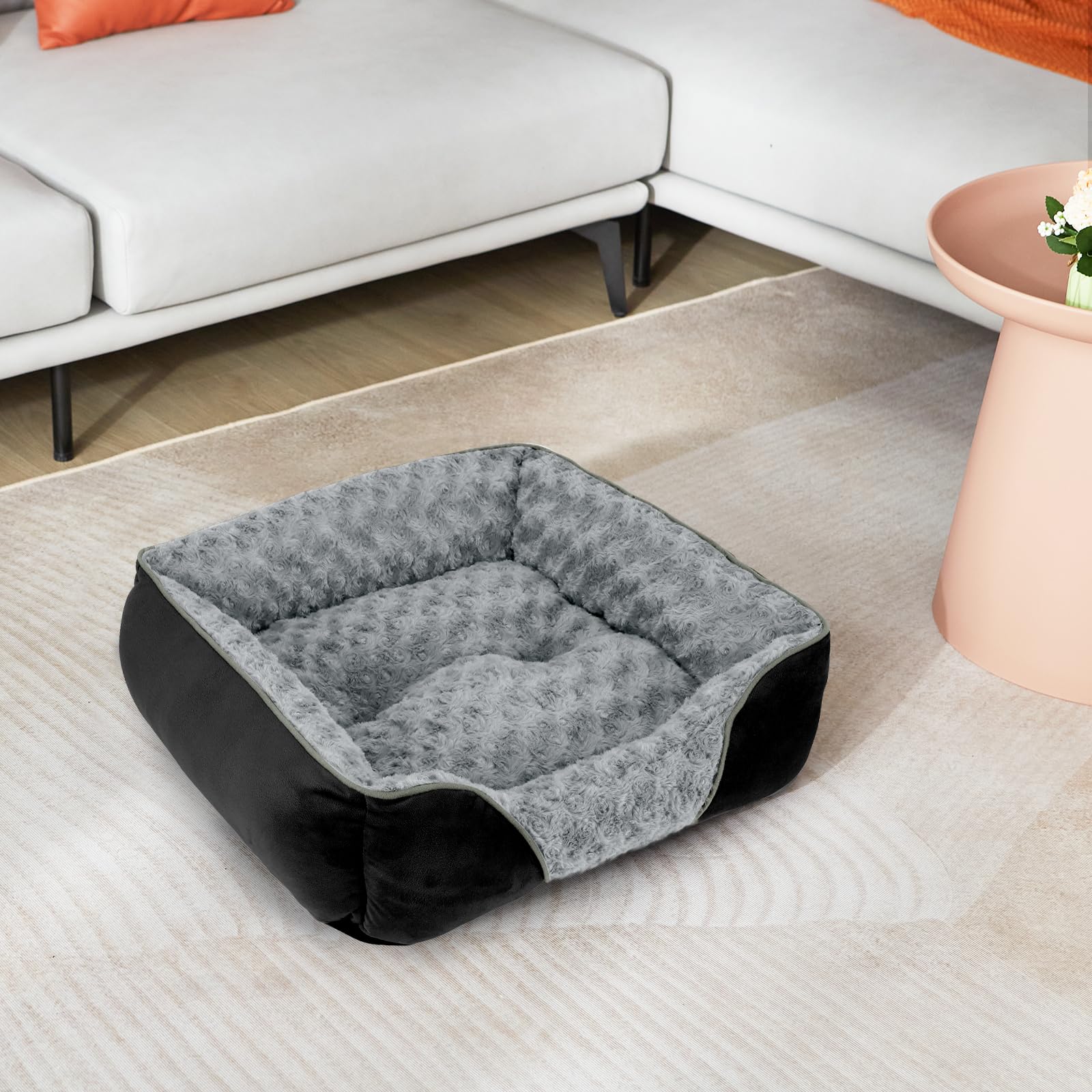 INVENHO cama perro mediana tallas variadas, ajuste para razas y pesos.
