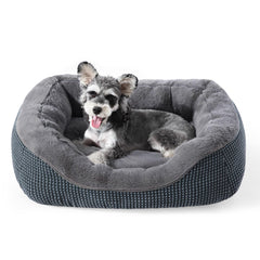 Cama INVENHO para perros pequeños, superficie suave que favorece el descanso.