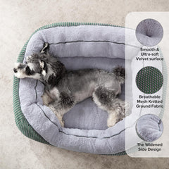 INVENHO cama para perro pequeño, cobertura suave tipo peluche para descanso