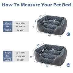 Cama INVENHO exterior de pelo suave, cálido para días fríos.