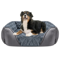 Cama INVENHO XL rectangular para perros, soporte estable para dormir cómodo