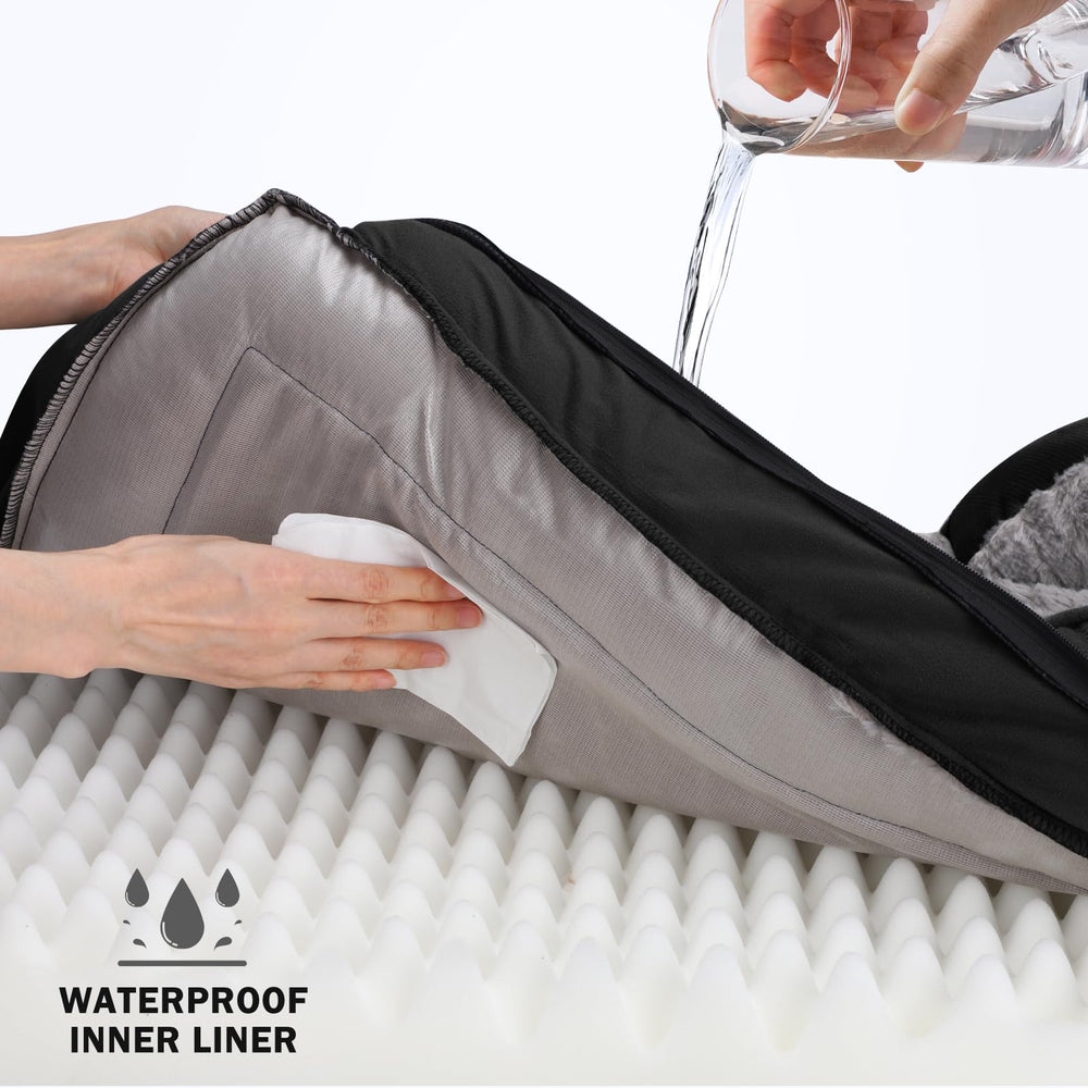 Invensho Cama para perro XL forro impermeable protege la espuma