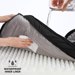 Invensho Cama para perro XL forro impermeable protege la espuma