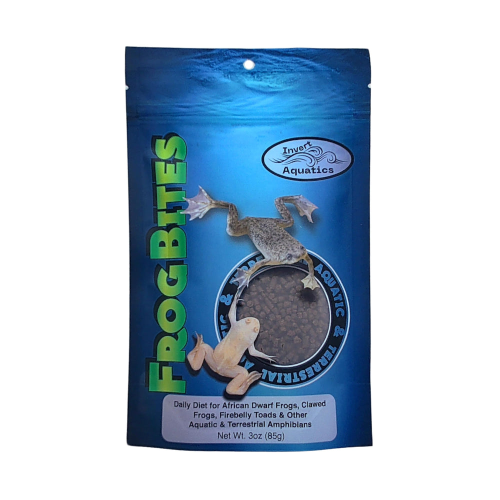 Invert Aquatics Frog Bites: pellets húmedos que se hunden, ideal para ranas pequeñas en terrarios