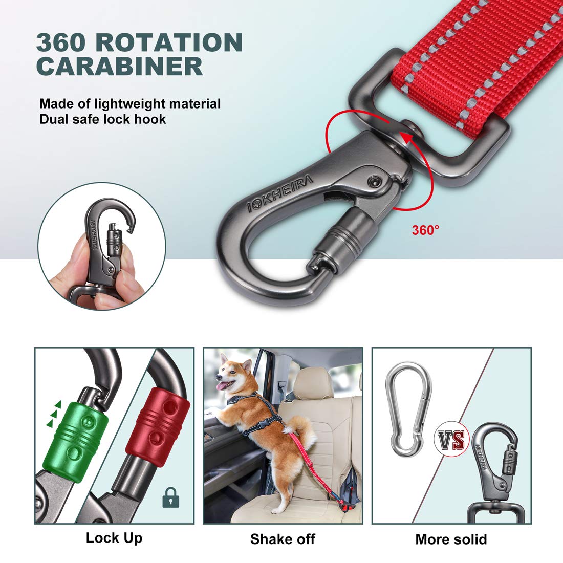 IOKHEIRA cinta nylon 25mm duradera para una sujeción fiable.