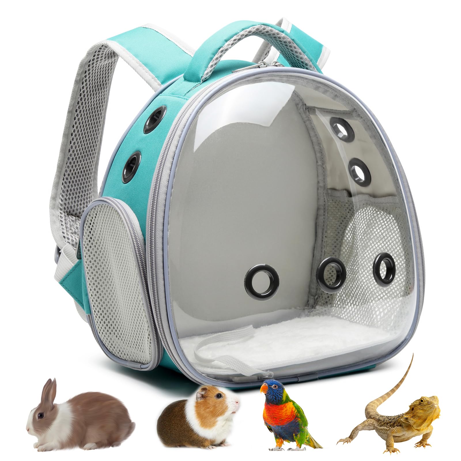 ioview bolsa de mascotas transparente para viajar, observa a tu compañero durante el trayecto