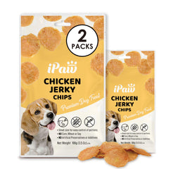 iPaw 2 Saver Combo chips de pollo trozos: premio sabroso para entrenamiento diario.