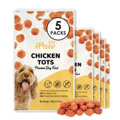 iPaw 5 conjunto de reposición trocitos de pollo listos para entrenamiento de cachorro