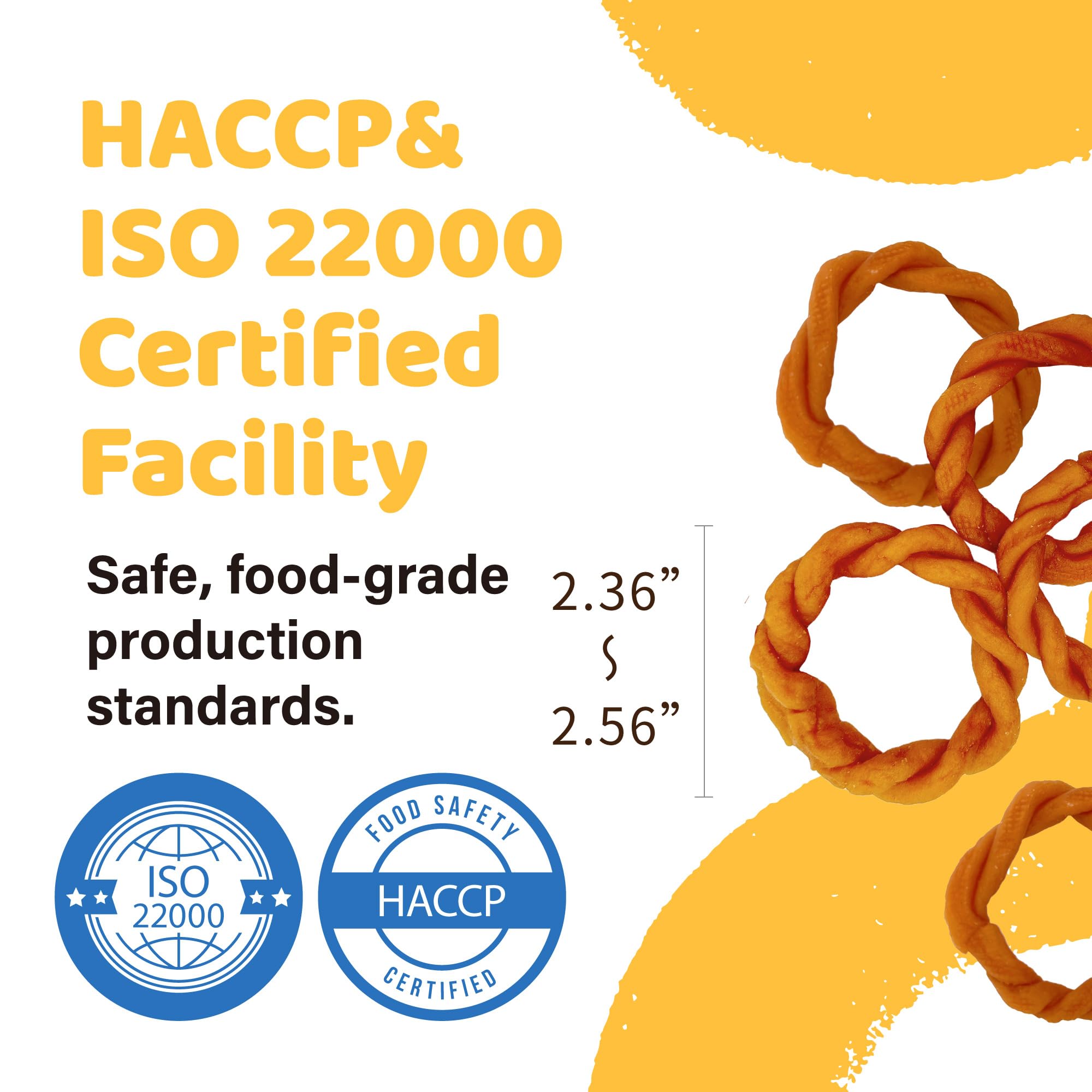 iPaw masticable de pavo: anillo calabaza, sabor sabroso para perros exigentes.