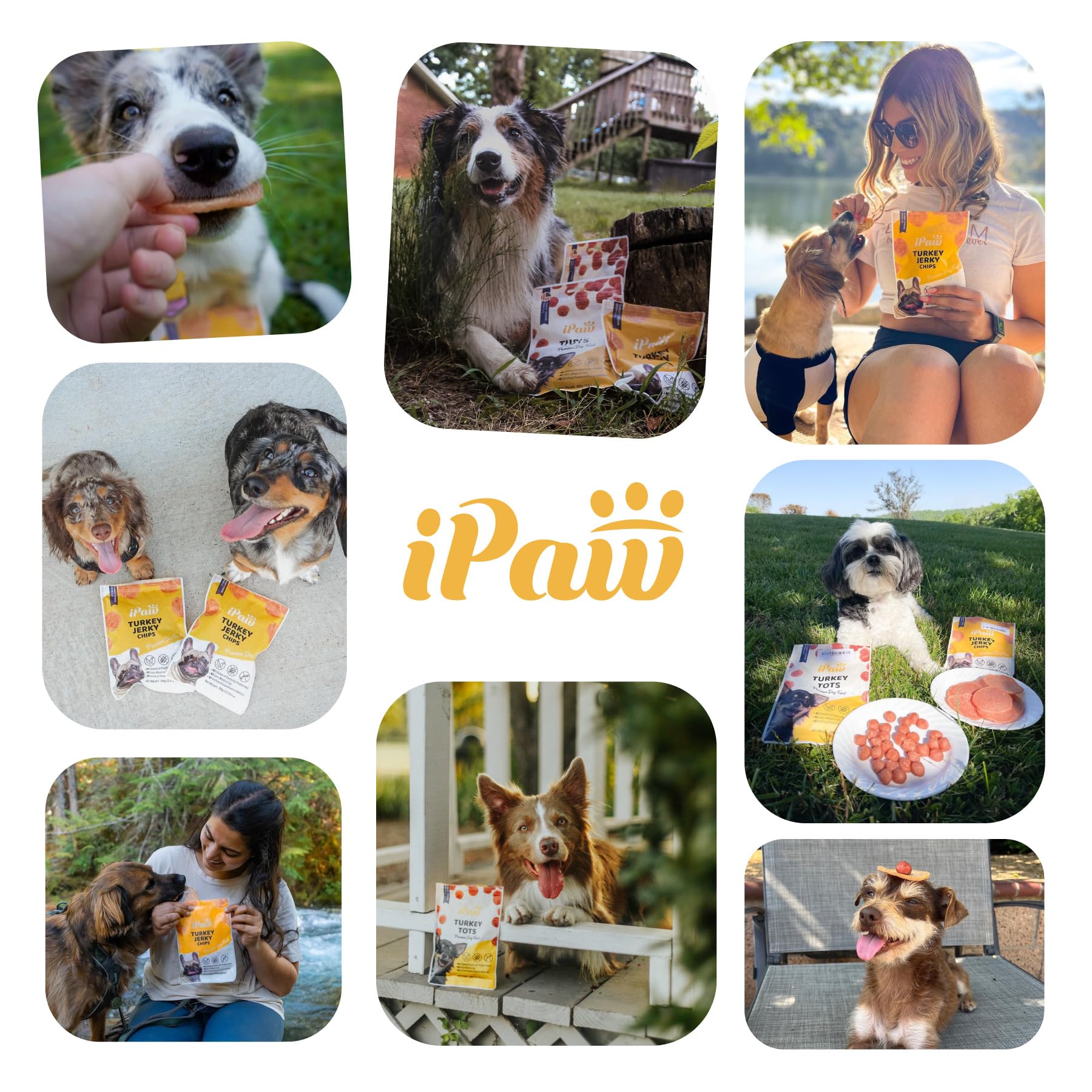 iPaw Tots de pollo: cortar en porciones de tamaño arroz para premiar con precision.