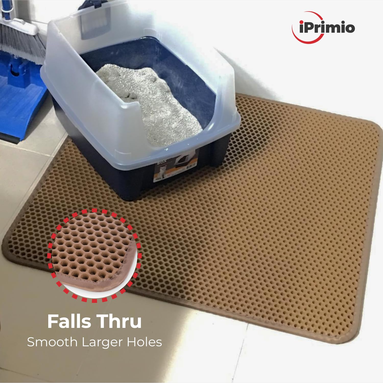 iPrimio tamaño XL, 30x23 pulgadas para gatos grandes
