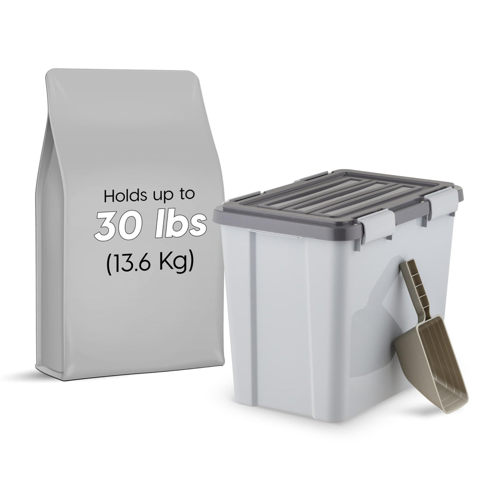 Contenedor IRIS USA de 36 Qt para comida seca de perros
