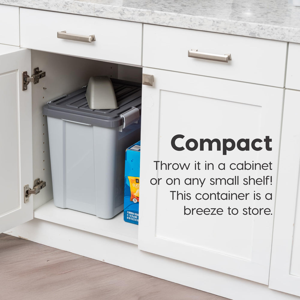 Dimensiones del contenedor IRIS USA para planificación de espacio