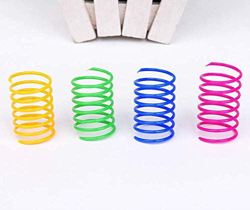 ISMARTEN juguete de espiral para gatos, perfecto para ejercicios y entretenimiento.