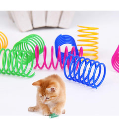 ISMARTEN muelle espiral duradero para juegos de gatitos.
