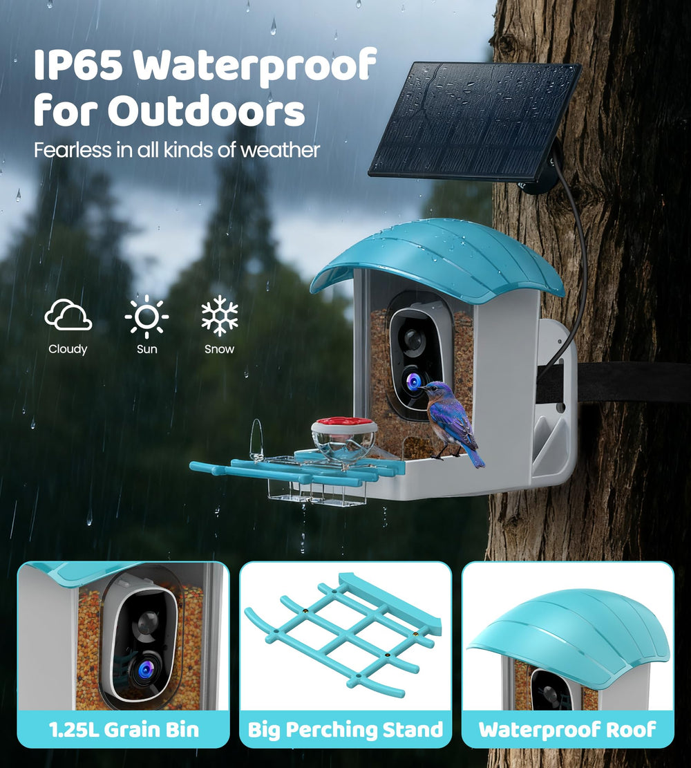IUUZEUL almacenamiento SD o nube para clips de aves