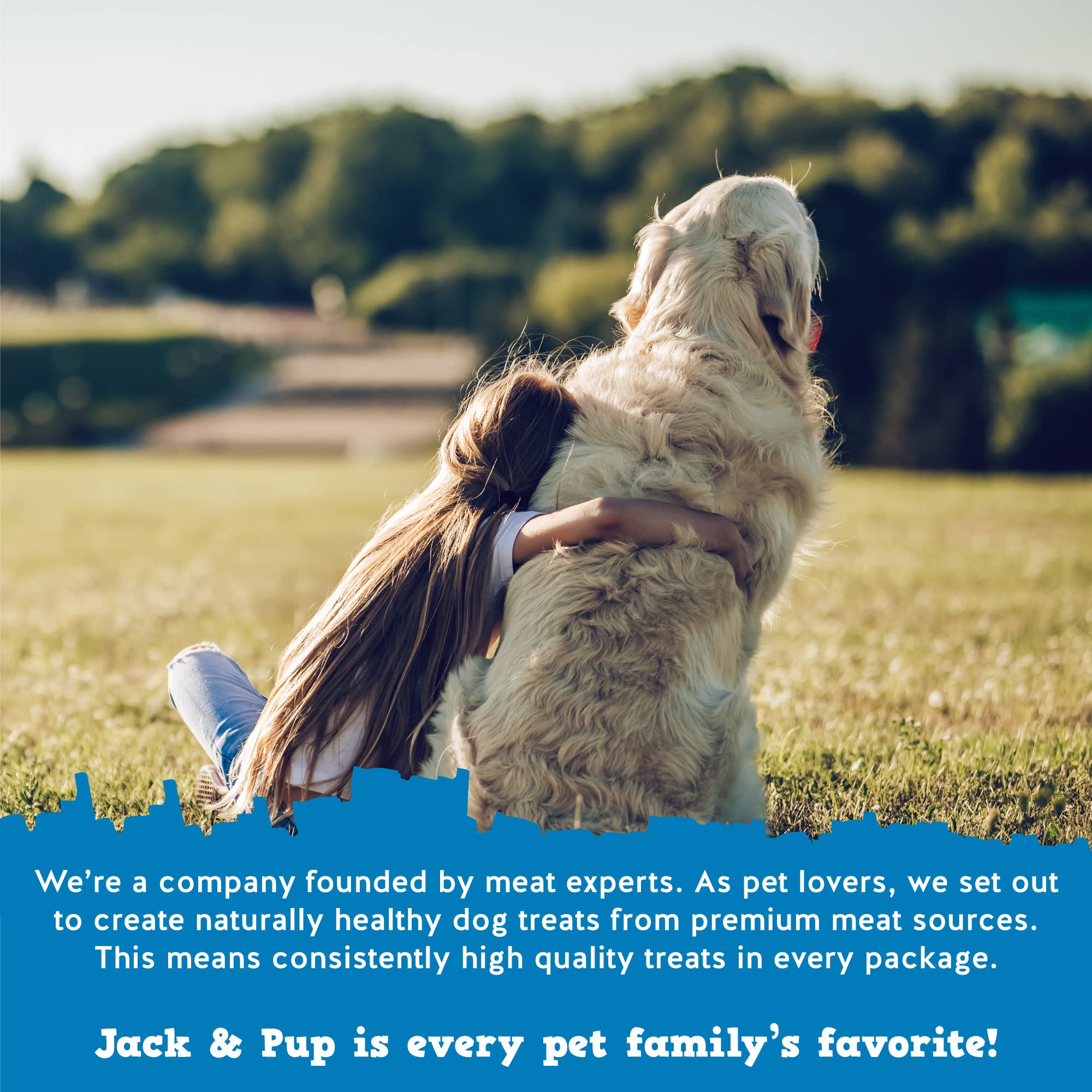 Jack&Pup Bully Stick, sabrosa y natural sin conservantes añadidos.