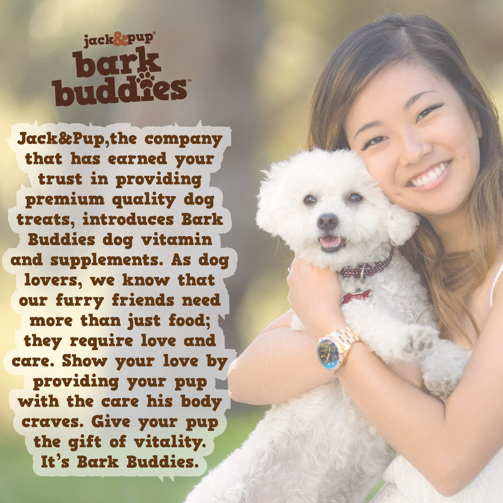 Jack&Pup Multi-Buddy probióticos-digestión, equilibrio intestinal para una digestión suave.